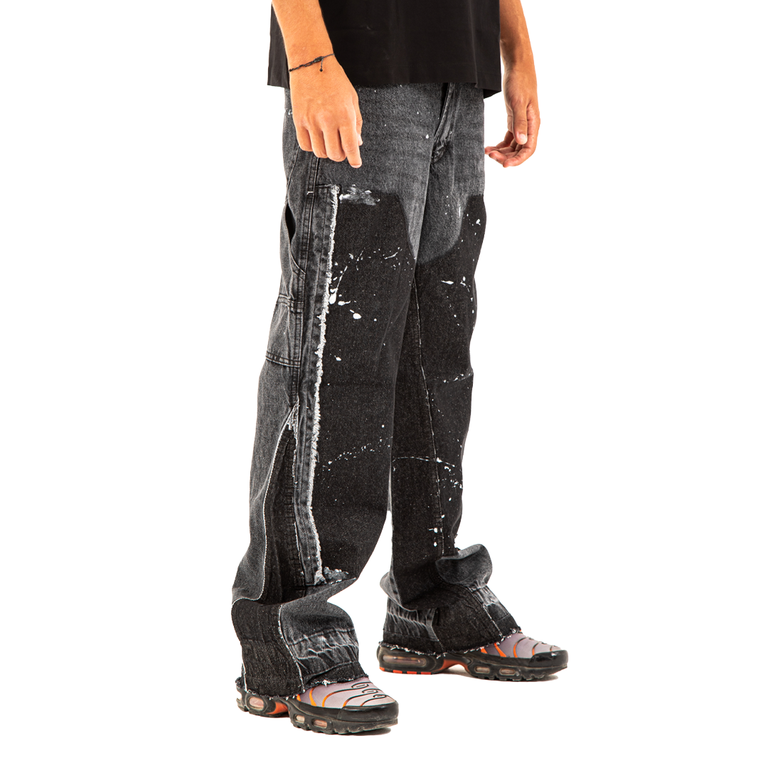 FLARE DENIM - BLACK “MEN”