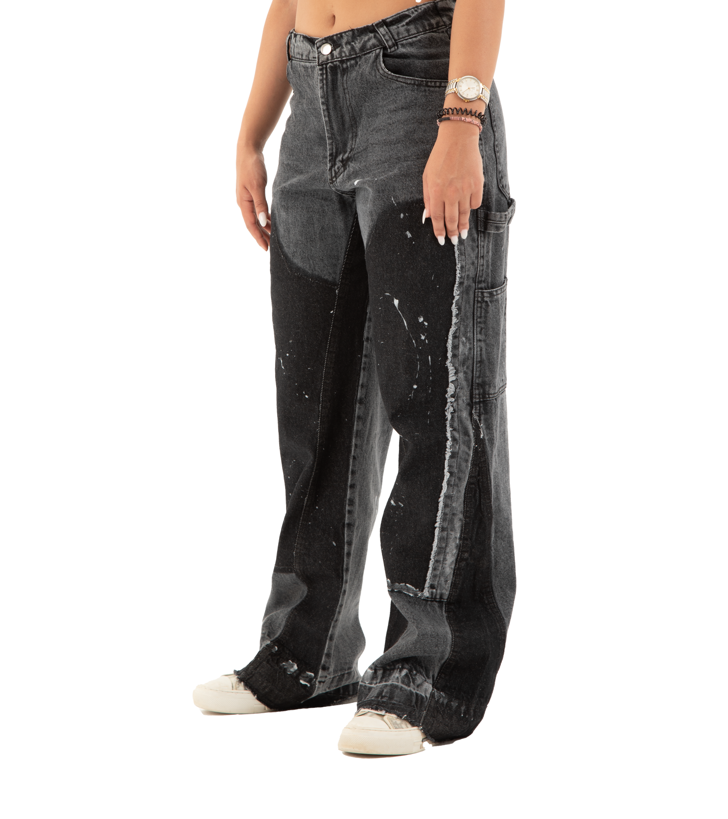 FLARE DENIM - BLACK “WOMEN”