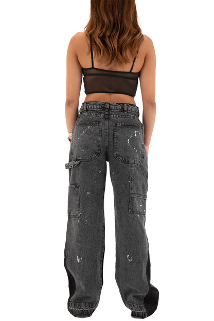 FLARE DENIM - BLACK “WOMEN”