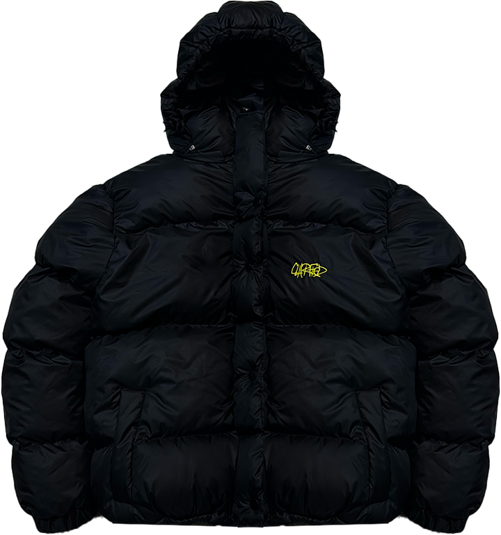"01 the black puffer jacket