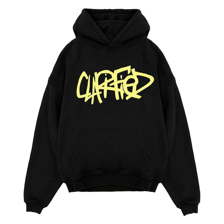 "BLACK" CLARIFIED HOODIE