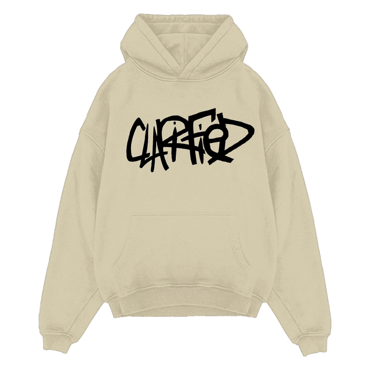 "BEIGE" CLARIFIED HOODIE